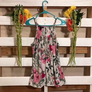Floral tank top